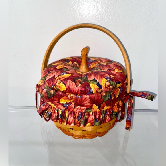 Longaberger Accents Longaberger 996 Small Pumpkin Basket Poshmark